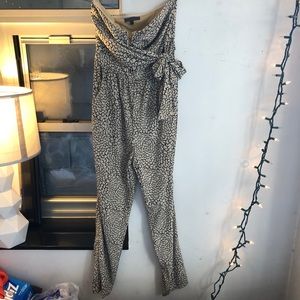 Rules of etiquette strapless jumpsuit